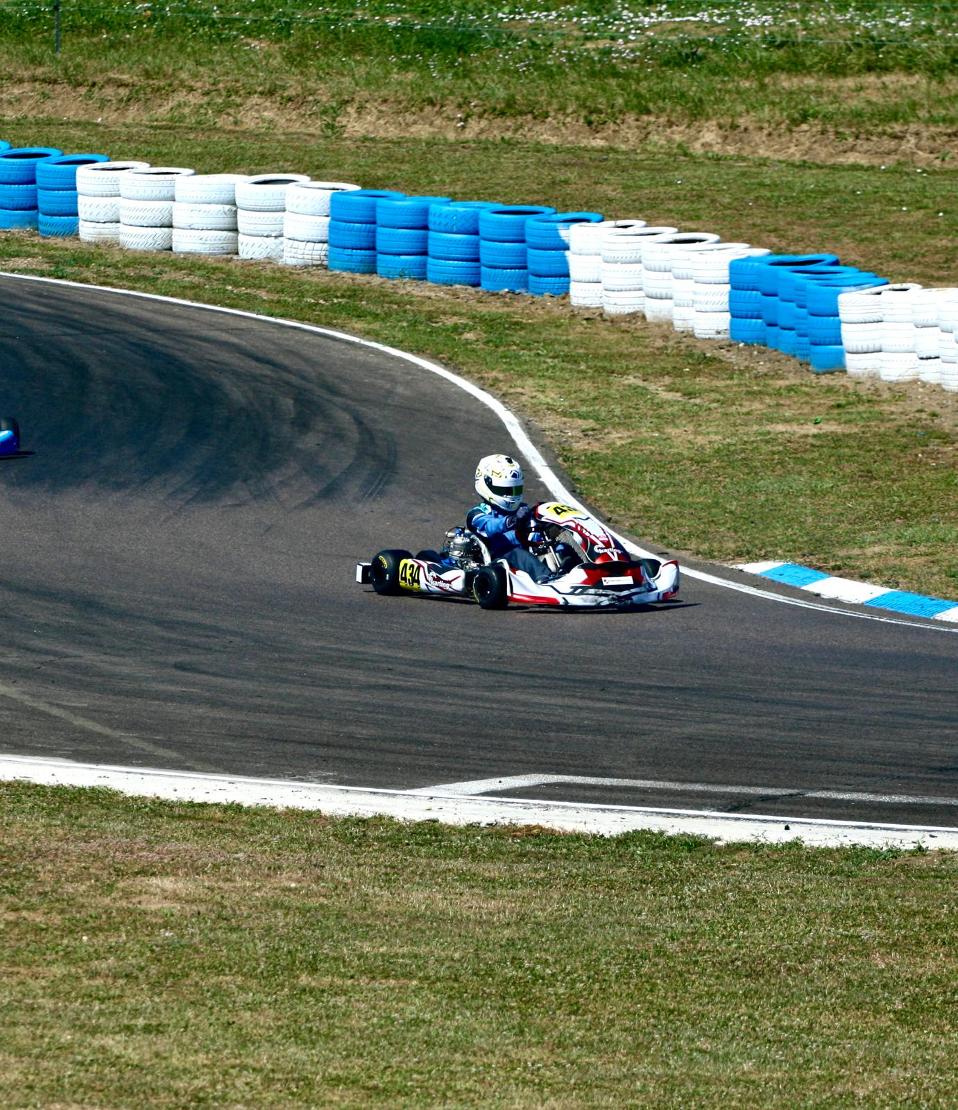 Kart 434 en piste